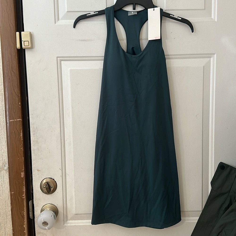 CALIA ENERGIZE EXERCISE DRESS: DEEP AQUA: NEW WITH TAGS: SIZE XXS
